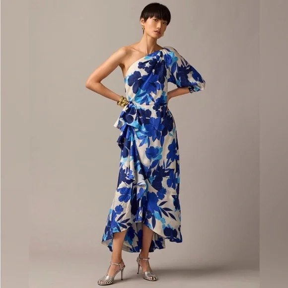 Emerald Floral J Crew One Shoulder Ruffle Dress Crew Dresses Nwt Jcrew Collection Oneshoulder Rufflehem Dress In Painted Floral Print Poshmark Emerald Floral J Crew One Shoulder Ruffle Dress Crew Dresses Nwt Jcrew Collection Oneshoulder Rufflehem Dress In Painted Floral Print Poshmark